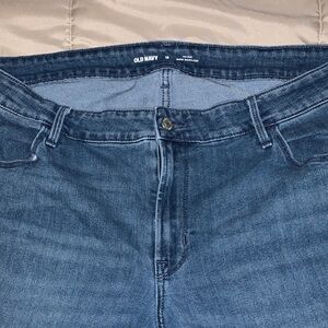 Old Navy High Rise Dark Blue Jeans